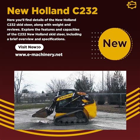 new holland c232 weight